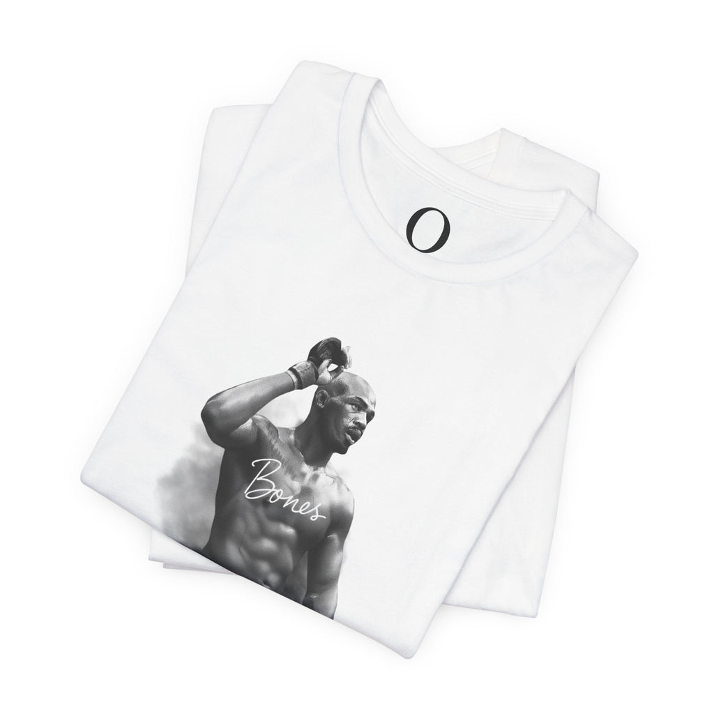 Jon "BONES" Jones Inspirational Graphic, Fitness Shirt, Motivational Workout Top, Casual Wear, Gift for Athletes