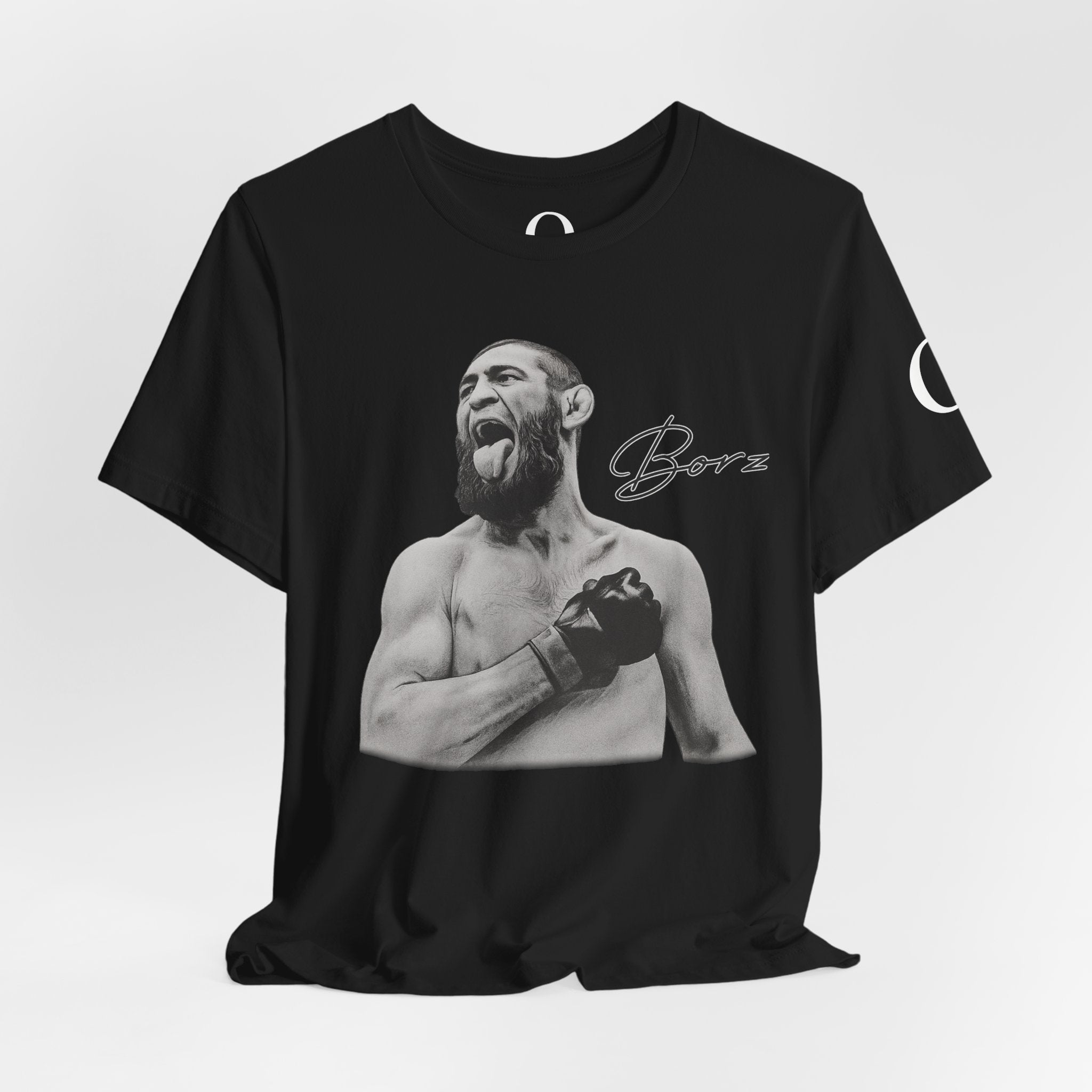 Khamzat "The Wolf" Chimaev Graphic Tee, Casual Fitness Shirt, UFC Fan Gear, Sports Apparel, Workout Clothing, Gift for Him, Motivational Top
