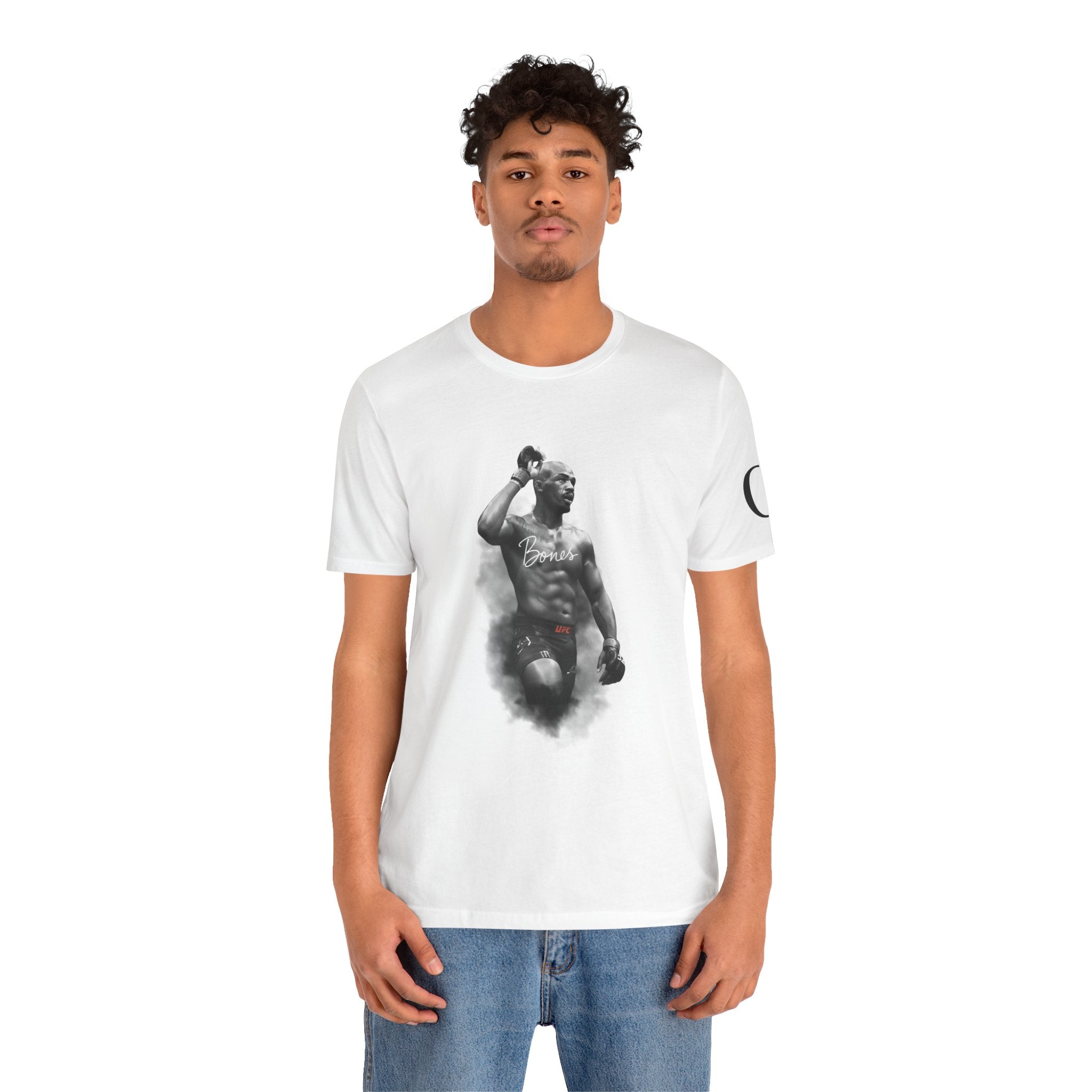 Jon "BONES" Jones Inspirational Graphic, Fitness Shirt, Motivational Workout Top, Casual Wear, Gift for Athletes