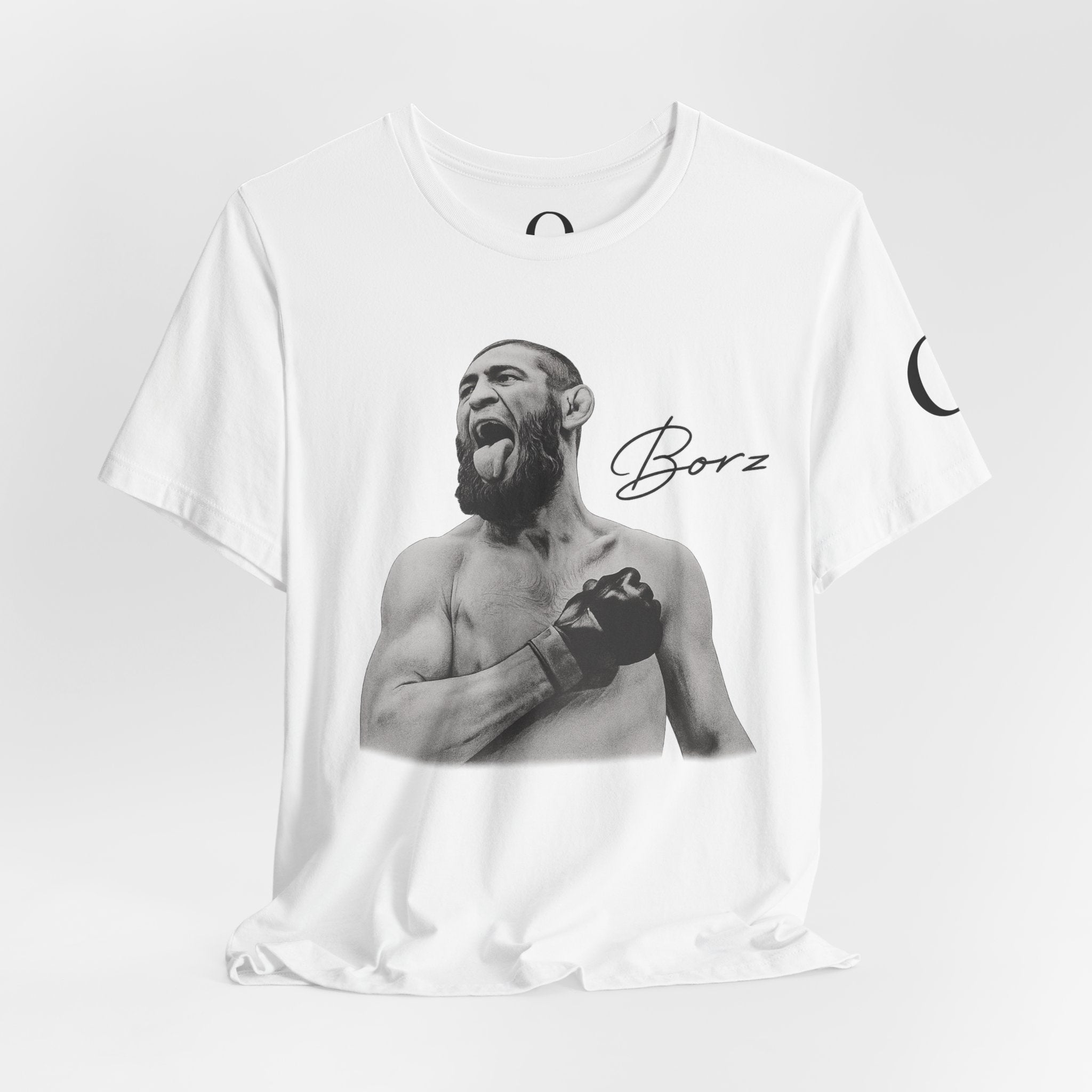 Khamzat "The Wolf" Chimaev Graphic Tee, Casual Fitness Shirt, UFC Fan Gear, Sports Apparel, Workout Clothing, Gift for Him, Motivational Top