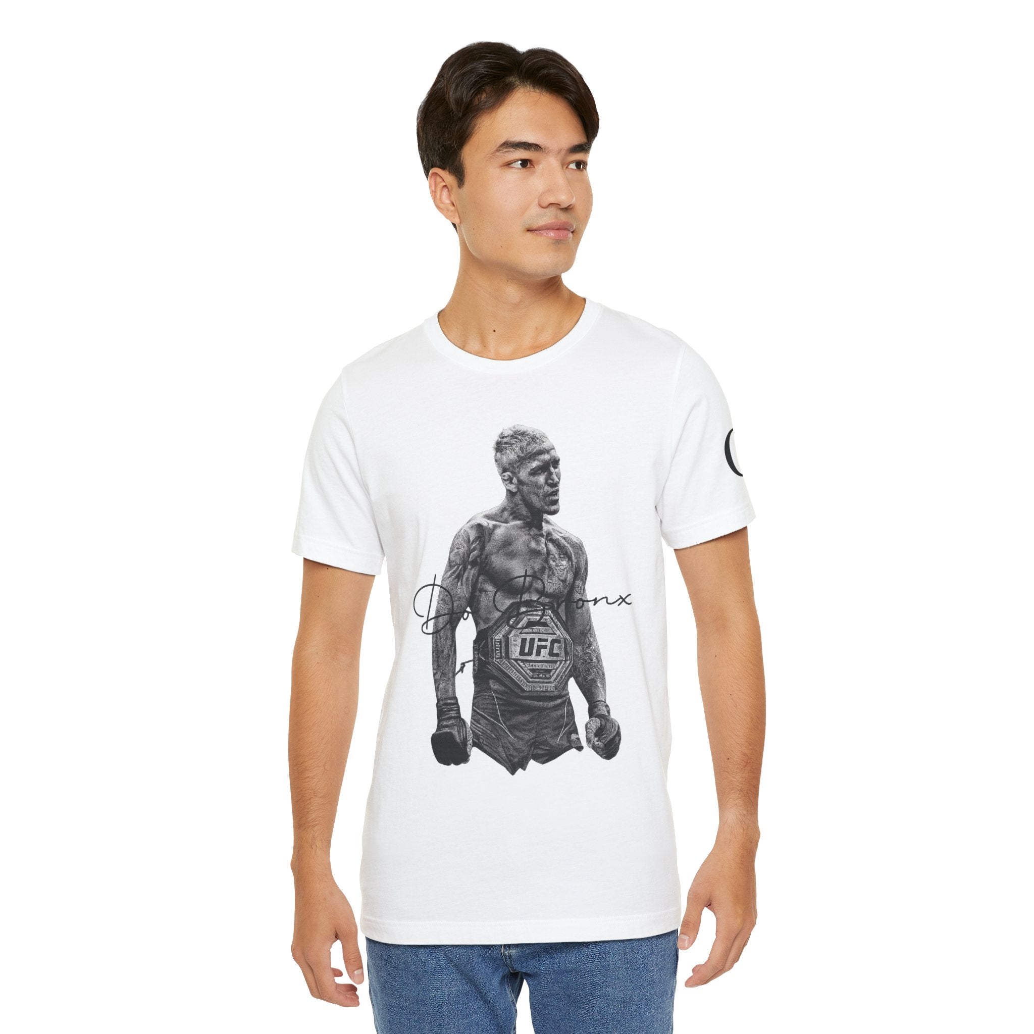 Charles "Do Bronx" Olivera Graphic Tee, Casual Fitness Shirt, UFC Fan Gear, Sports Apparel, Workout Clothing, Gift for Him, Motivational Top